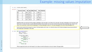5
Example: missing values imputation
<event
name>
 