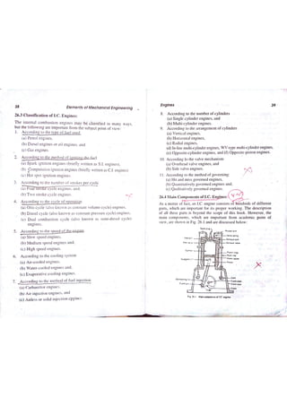 Elements of mechanical engineering (notes) | PDF