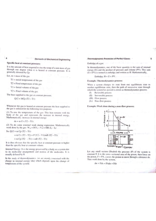 Elements of mechanical engineering (notes) | PDF