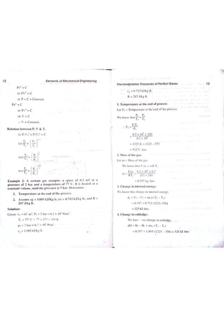 Elements of mechanical engineering (notes) | PDF