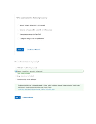 DP 900 Azure Data Fundamentals Quesions Microsoft | PDF