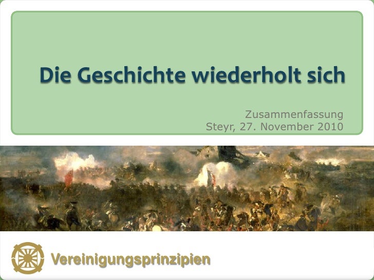 Geschichte Wiederholt Sich Geschichte Wiederholt Sich