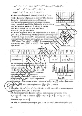 Розв’язання до завдань ДПА з математики, 9 клас, Гімназія, Харків