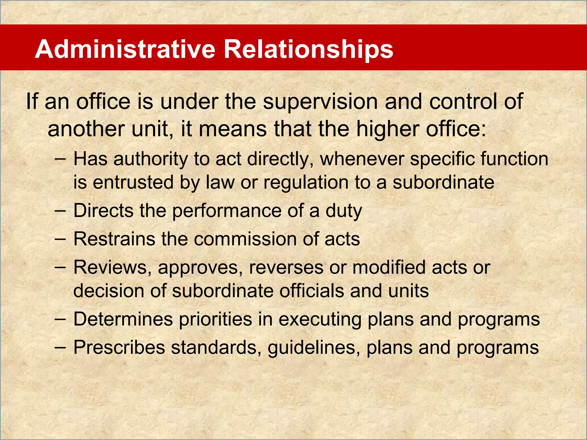 Philippine Administrative System (PAS) PPT Politics