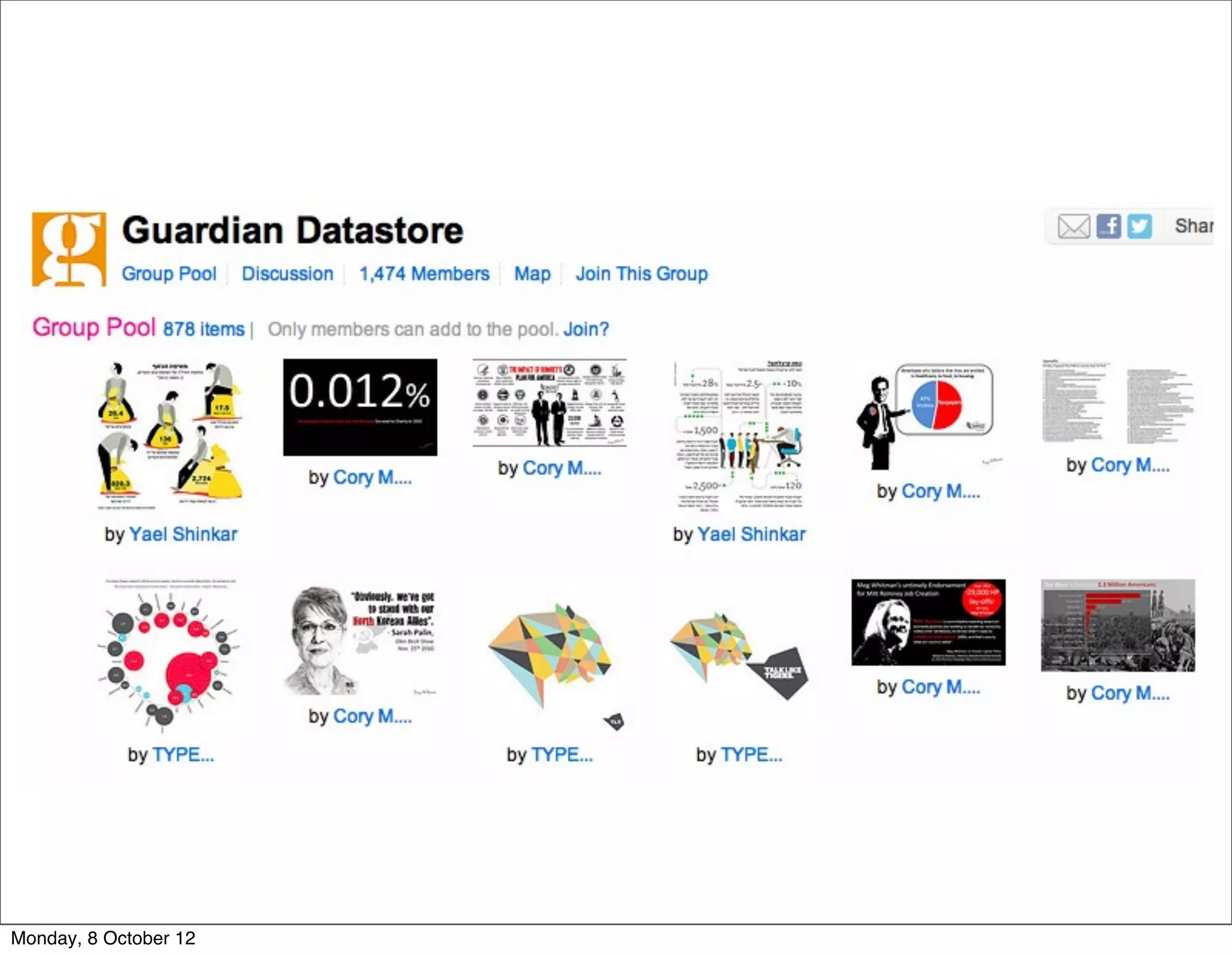 .

Monday, 8 October 12
 