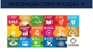 INTEGRAÇÃO COMO SOLUÇÃO !!!
 
