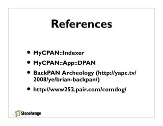 Making Your Own CPAN