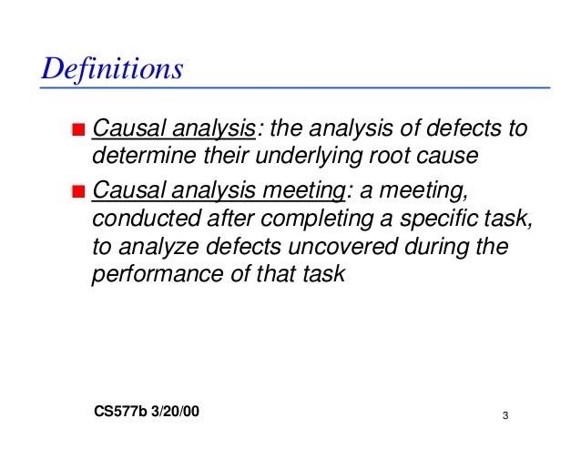 causal analysis essay definition