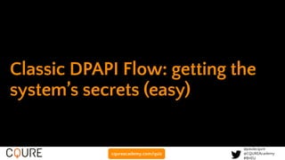 Black Hat Europe 2017. DPAPI and DPAPI-NG: Decryption Toolkit | PDF