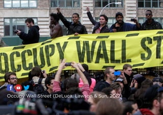 Design Principles & Practices 2016
10th Design Principles & Practices | Kelly Kiyumi Shigeno & Daniela Kutschat Hanns
Occupy Wall Street (DeLuca, Lawson & Sun, 2012)
http://www.hannaharendtcenter.org/wp-content/uploads/2014/10/175.jpg
 