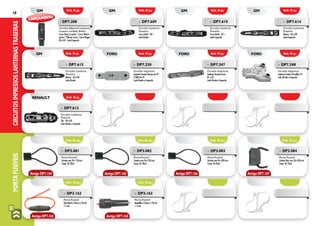 18
CIRCUITOSIMPRESSOSLANTERNASTRASEIRASPORTAFUSÍVEIS
Emb. 01 pç.Emb. 01 pç.
Emb. 01 pç.
Emb. 01 pç.
Emb. 01 pç.
Emb. 01 pç.
Emb. 01 pç.Emb. 01 pç.
Emb. 01 pç.
GMGM
FORD
GM
FORD
GM
FORDGM
RENAULT
»» DP7.610
Circuito Lanterna
Traseira
Corsa Hatch - 02 >
Lado Esquerdo
»» DP7.614
Circuito Lanterna
Traseira
Meriva - 03 a 09
Lado Esquerdo
»» DP7.609
Circuito Lanterna
Traseira
Corsa Hatch - 02 >
Lado Direito
»» DP7.308
Circuito Adptavel Lanterna
traseira modelo Bolha
Corsa Classic 4 portas / Corsa Wind 4
portas / Pick-up Corsa / Corsa Wagon
00 a 04 - Lado Esquerdo
»» DP7.615
Circuito Lanterna
Traseira
Meriva - 03 a 09
Lado Direito
»» DP7.230
Circuito Impresso
Lanterna Traseira Pampa até 97
F1000 até 91
Lado Direito e Esquerdo
»» DP7.247
Circuito Impresso
Lanterna Traseira Escort
87 a 92
Lado Direito e Esquerdo
»» DP7.248
Circuito Impresso
Lanterna Traseira Versailles 91>
Lado Direito e Esquerdo
»» DP7.613
Circuito Lanterna
Traseira
Clio - 96 a 02
Lado Direito e Esquerdo
»» DP3.081
Porta-Fusível
Lâmina com Fio 1.50 mm
Comp. fio 20cm
»» DP3.082
Porta-Fusível
Lâmina com Fio 2.50 mm
Comp. fio 20cm	
»» DP3.083
Porta-Fusível
Lâmina com Fio 4.00 mm
Comp. fio 20cm	
»» DP3.084
Porta-Fusível
Lâmina Max com Fio 4.00 mm
Comp. fio 10cm	
Emb. 05 pçs. Emb. 05 pçs. Emb. 05 pçs. Emb. 05 pçs.
Antigo DP7.164 Antigo DP7.165 Antigo DP7.166 Antigo DP7.167
»» DP3.162
Porta-Fusível
Tipo Barril c/ Rosca c/ Fio de
1.5 mm
»» DP3.163
Porta-Fusível
Baquelite c/ Rosca c/ Fio de
1.5 mm
Antigo DP7.162 Antigo DP7.163
Emb. 05 pçs. Emb. 05 pçs.
LANÇAMENTO
 