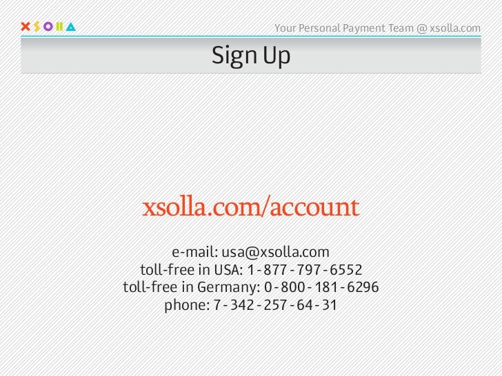 Direct Payment by XSOLLA Slide 8