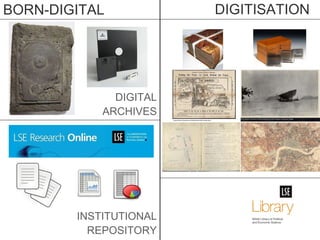 BORN-DIGITAL DIGITISATION DIGITAL ARCHIVES INSTITUTIONAL REPOSITORY 