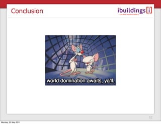 Conclusion




                      52
Monday, 23 May 2011
 