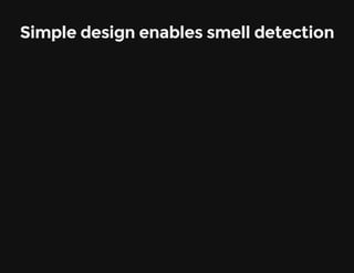 Simple design enables smell detection
 