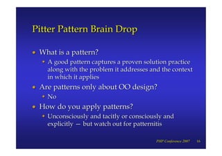 DPC2007 Objects Of Desire (Kevlin Henney)