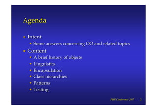 DPC2007 Objects Of Desire (Kevlin Henney)