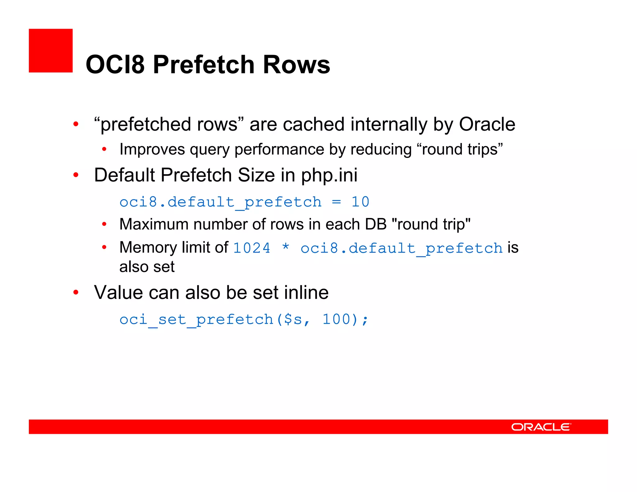 DPC2007 PHP And Oracle (Kuassi Mensah)