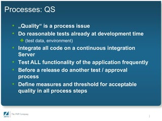 An Infrastructure for Team Development - Gaylord Aulke