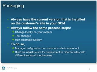An Infrastructure for Team Development - Gaylord Aulke