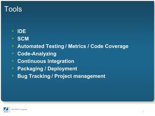 An Infrastructure for Team Development - Gaylord Aulke