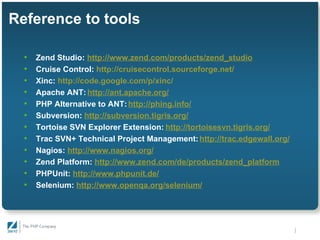 An Infrastructure for Team Development - Gaylord Aulke
