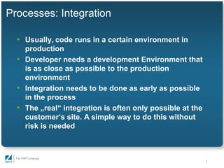An Infrastructure for Team Development - Gaylord Aulke