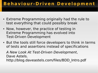 New Features PHPUnit 3.3 - Sebastian Bergmann