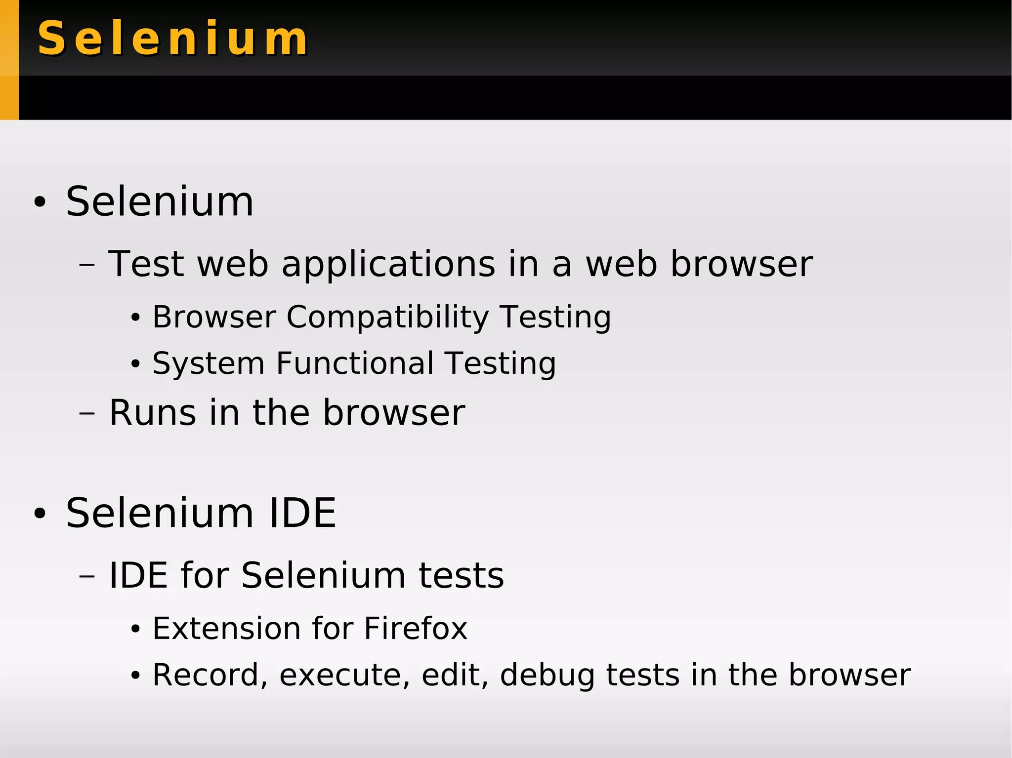 Quality Assurance in PHP projects - Sebastian Bergmann