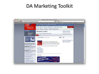 DA Marketing Toolkit