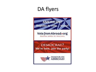 DA flyers