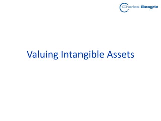 Valuing Intangible Assets
 