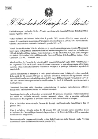 Dpcm 14gennaio2021