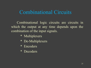 Digital Logic circuit | PPT