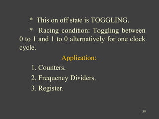 Toggle Rate Digital Logic circuit | PPT