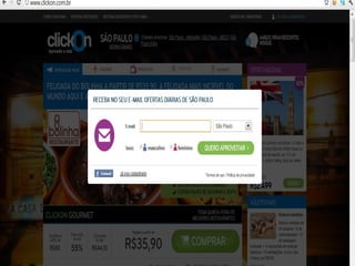 1. Cadastro inicial obrigatório
 