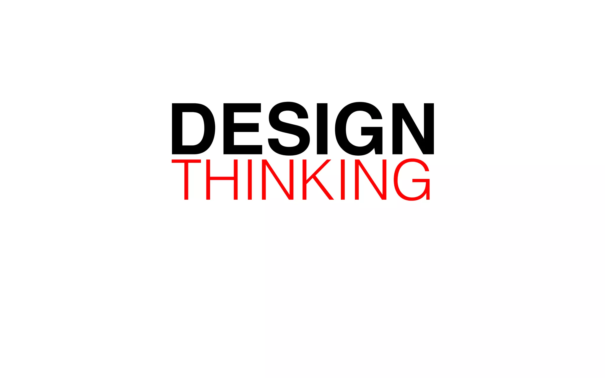 THINKING DESIGN 
 