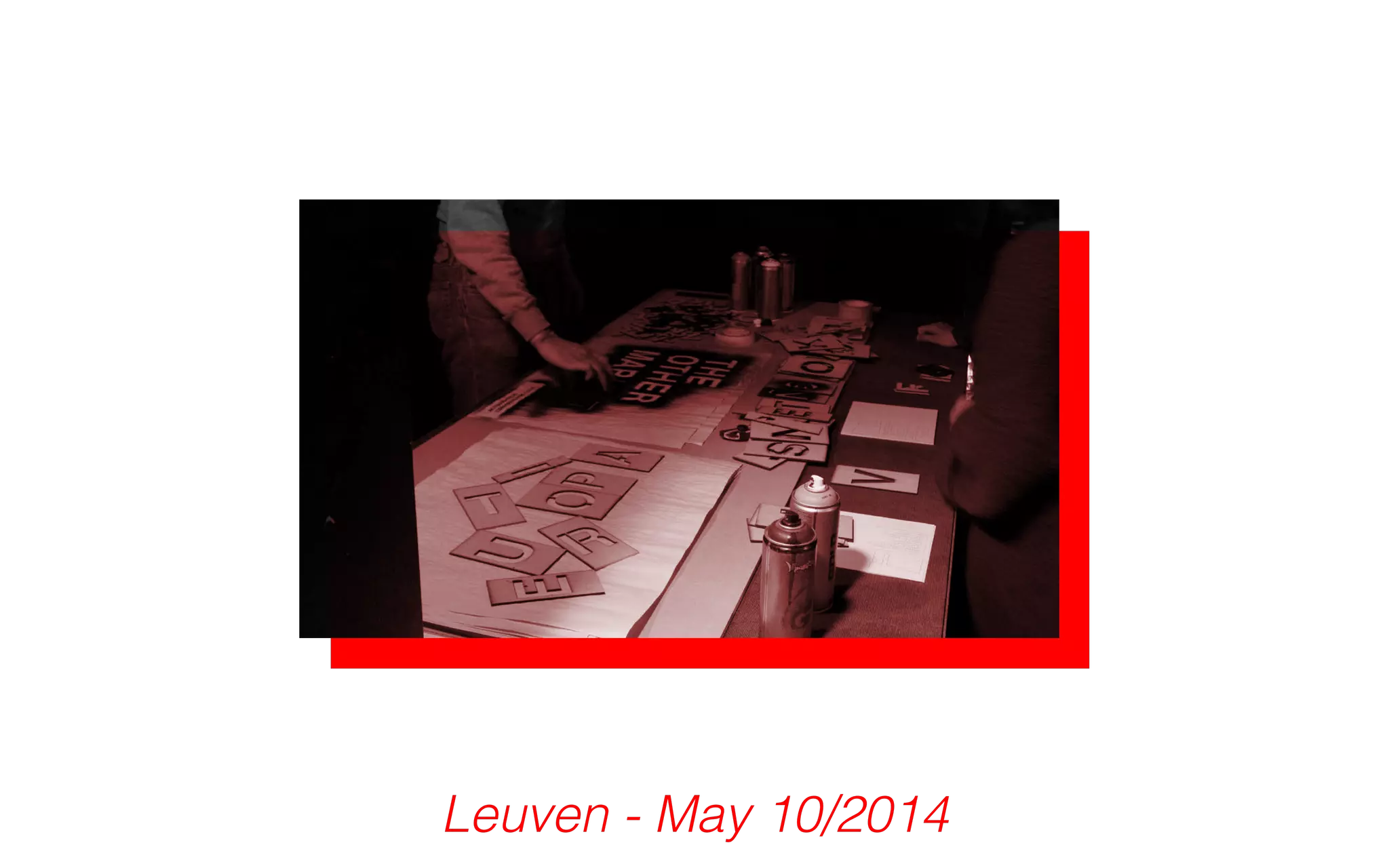 Leuven - May 10/2014 
 