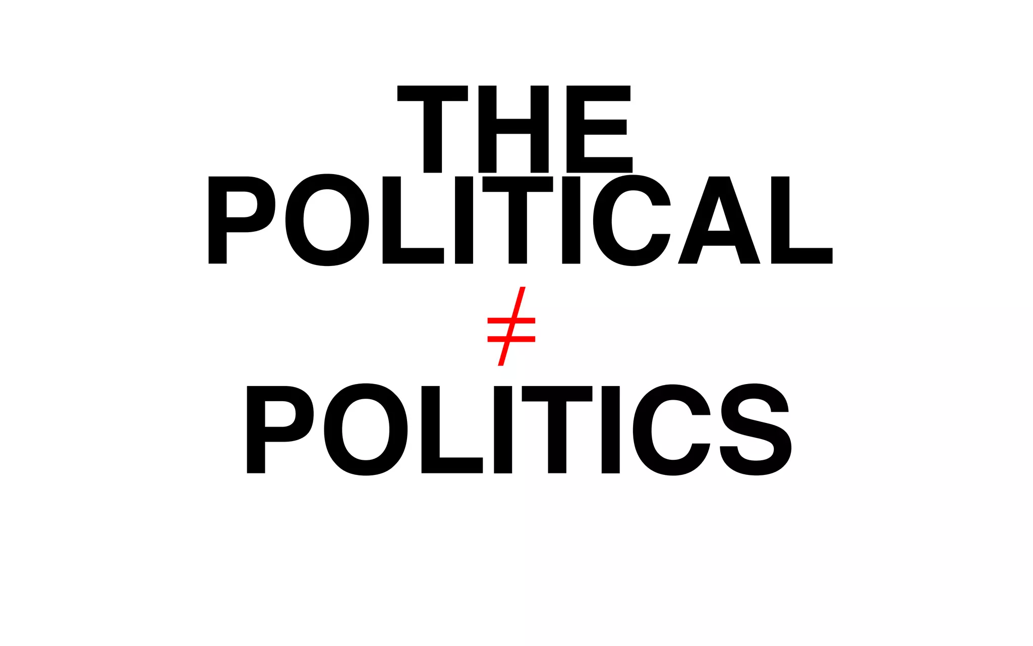 POLTIHTIECAL 
=/ 
POLITICS 
 