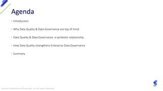 How to Strengthen Enterprise Data Governance with Data Quality | PDF