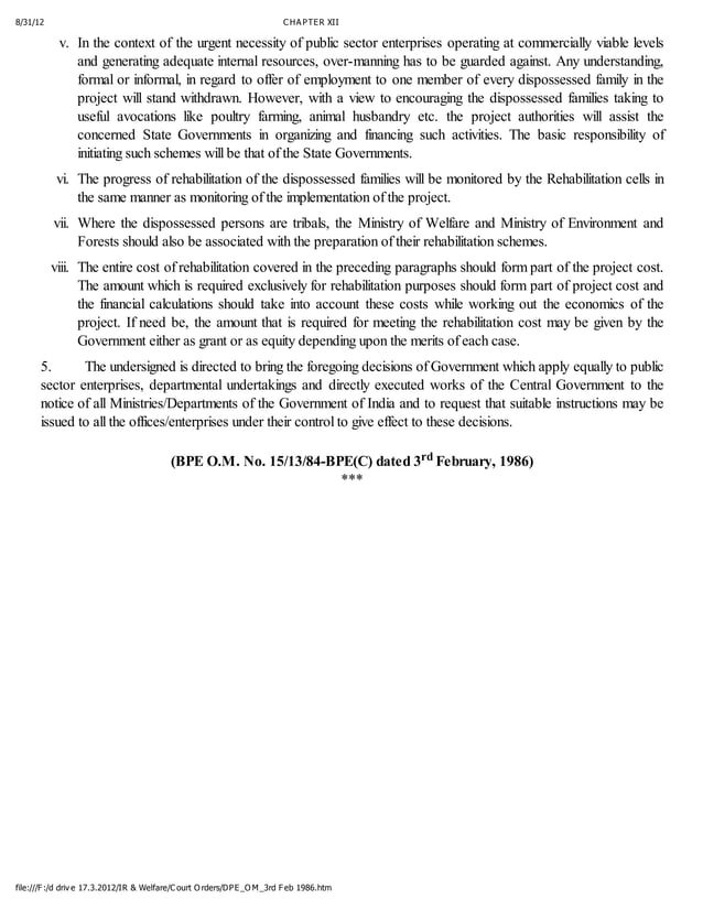 Dpe guidelines 1986 PDF