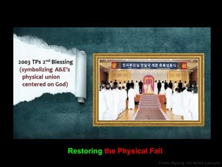 Restoring the Physical Fall
From Hyung Jin Nims Lecture
 