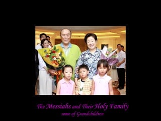 Some people found their own way
to where True Father; SMM was,
and later they brought other Christian
believers to him.
True Father held church services for those people.
In particular, after True Father's arrival,
some people began receiving revelations about him.
1946
 