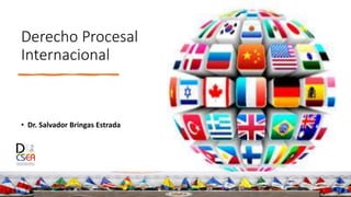 Derecho Procesal
Internacional
• Dr. Salvador Bringas Estrada
 