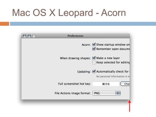 Mac OS X Leopard - Acorn
 