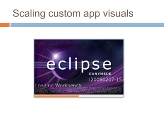 Scaling custom app visuals
 
