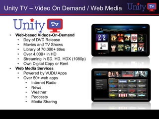 Streaming Unity Tv Unity TV | PPTX