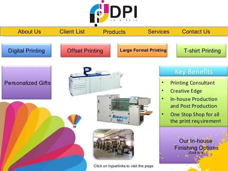 DPI Solutions, Digital printing & Imaging Solutions 