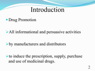 Drug Promotional Literature | PPTX