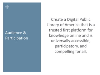 Audience & Participation ,[object Object]